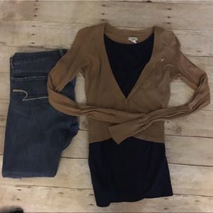 Crop Long Sleeve Sweater